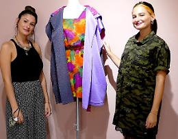 Dai vecchi bauli delle nonne i tessuti per abiti alla moda