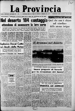 Il dramma nel deserto