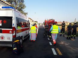 FOTO Le immagini dell'incidente in via Cremona a Crema
