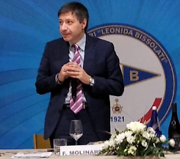 Il provveditore Molinari ospite del Panathlon: «Ripartiamo dallo sport»