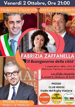 Tris di sindaci «vip» in città a sostegno della Zaffanella