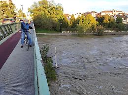 Fiume Serio in calo nella notte