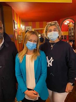 FOTO Giorgia Meloni a Crema e poi a Cremona per l'assemblea degli Industriali