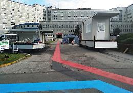 Pronto soccorso, lavori di separazione dei percorsi di accesso
