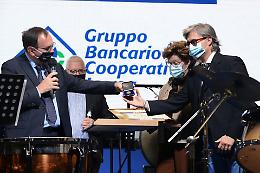 Cassa Rurale Bcc Treviglio, a Bergamini il premio di Socio Onorario alla Memoria
