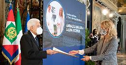 L'anestesista Annalisa Malara premiata da Sergio Mattarella