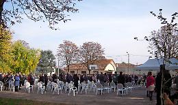 FOTO Il funerale di Lucrezia Minnilli in piazza a San Daniele