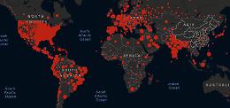 La mappa del contagio in tempo reale
