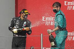 F1, Imola: vince Hamilton, quinto Leclerc
