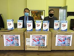  «Uniti» dona cento termoscanner alle scuole della provincia