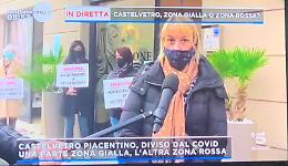 Castelvetro, la protesta dei commercianti continua a Mattino Cinque