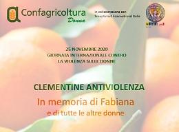 Confagricoltura Donna: 25 novembre, clementine per sostenere centri antiviolenza