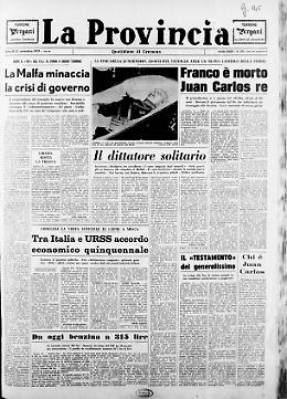 Franco è morto
Juan Carlos re
