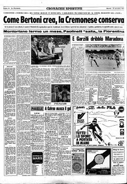 La Cremo sfida il Napoli di Maradona