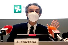 Fontana: "Sull'antinfluenzale pronto ad assumermi la responsabilità"