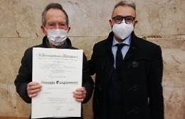 Volontariato,  ora «Pino» è Cavaliere