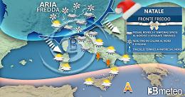 Arriva la tempesta di Natale, poi altro maltempo con neve al Nord