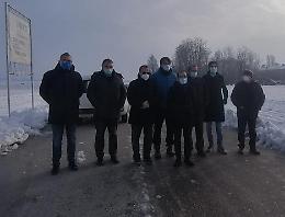Sopralluogo al ponte Verdi, Pizzetti: 'Cercare altri fondi per il nuovo tratto in alveo'