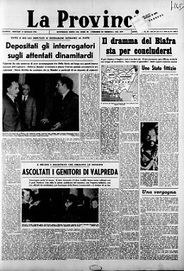 Fine della Guerra del Biafra