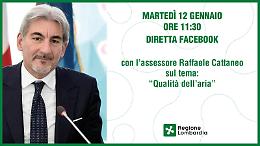 VIDEO Qualità dell'aria, conferenza stampa con Cattaneo e Cecchin