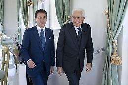 Il premier Conte è  al Quirinale: incontro interlocutorio