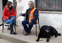 Per Giorgio e il cane Black aiuti in arrivo