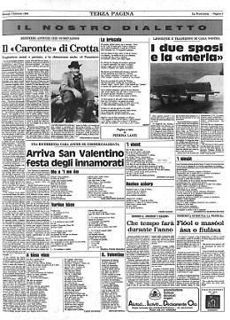 Mestieri antichi che scompaiono
Il «Caronte» di Crotta