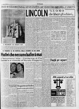 12 febbraio 1809: nasceva Lincoln, l’uomo che liberò gli schiavi