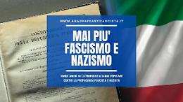 Legge antifascista, il Pd prolunga la raccolta firme
