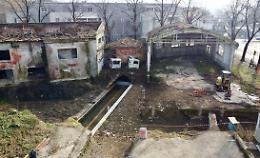 Inizia la rinascita della ex Snum. In azione le ruspe