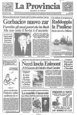 Gorbaciov nuovo zar