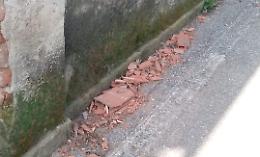 "Piovono calcinacci su San Bernardino "