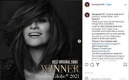 Golden Globe 2021, premiata Laura Pausini con "Io sì"