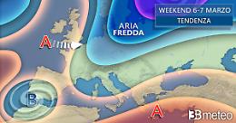 Cambia tutto da venerdì, tornano pioggia, neve e clima più freddo