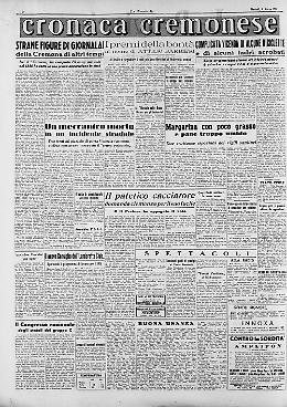 Strane figure di giornalai della Cremona di altri tempi