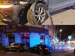 Incidente in via Dante, ferita una donna