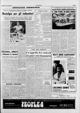 Nostalgia per gli imbonitori