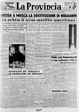 In orbita il terzo satellite americano