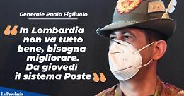 Figliuolo:  «In Lombardia non va tutto bene, bisogna migliorare»