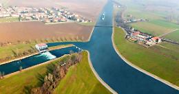 Canale navigabile: pronti un miliardo e 700 milioni