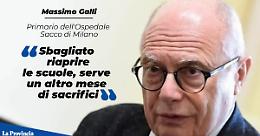Covid: Galli, un errore riaprire subito le scuole