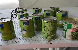 Aiuti alimentari gettati nel cestino