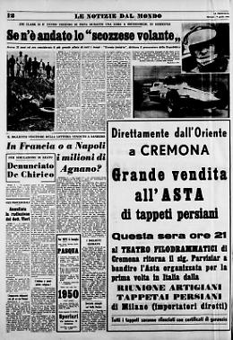 Se n'è andato lo "scozzese volante"