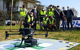 I medicinali in volo sul drone