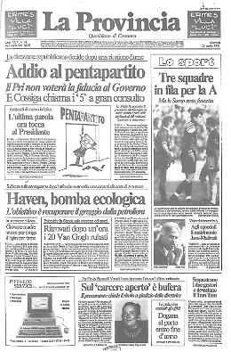 Haven, bomba ecologica a Genova