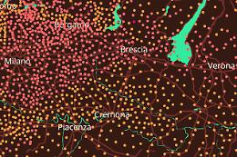 La provincia 'scotta': in 60 anni +2,37 gradi
