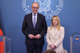 Meloni incontra Merz "Italia-Germania mai cos&igrave; vicine, con Usa cooperazione salda"
