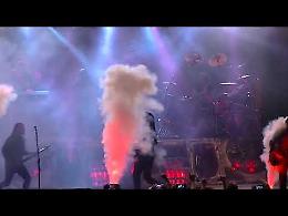 VIDEO L'esibizione della band Kamelot