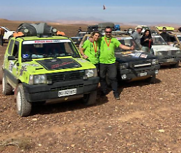 Al Panda Raid 2021 guidando con un solo braccio per oltre 3 mila chilometri