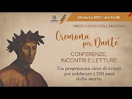 VIDEO Presentazione dell'iniziativa "Cremona per Dante"